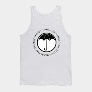 Umbrella Members Names Tank Top